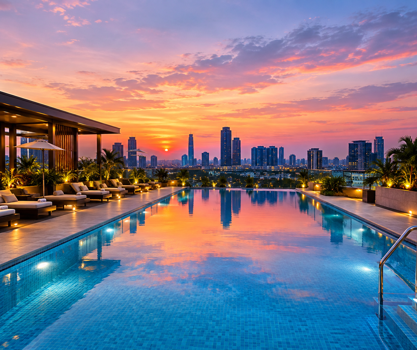 Rooftop Infinity Pool